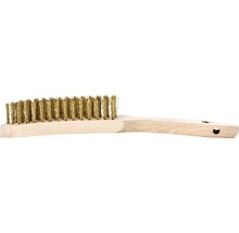 Drahtbürste mit Holzgriff