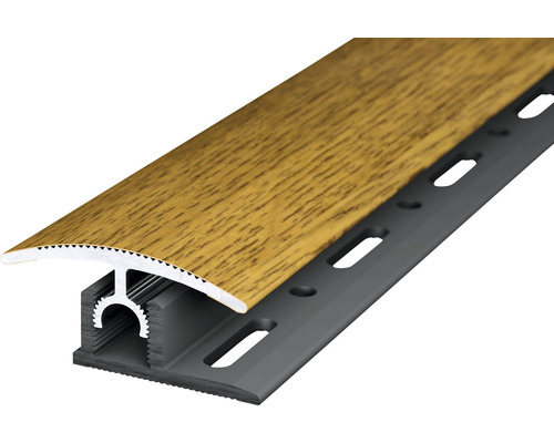 Übergangsprofil PROFI-TEC MASTER Alu eiche dunkel 34x900 mm Übergangsprofil für Bodenbeläge mit Holzdekor