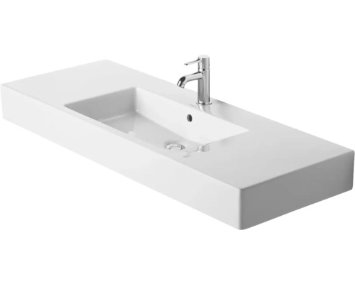 Vasque pour meuble DURAVIT Vero 125 cm blanc 0329120000