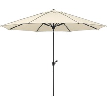 Parasol de jardin avec mât et toile