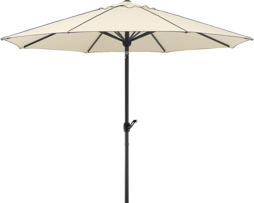 Parasol de jardin avec mât et toile