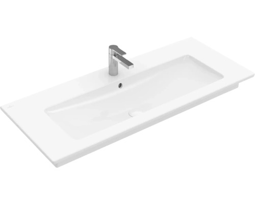 Vasque pour meuble Villeroy & Boch Venticello 120 cm blanc avec revêtement 4104CLR1