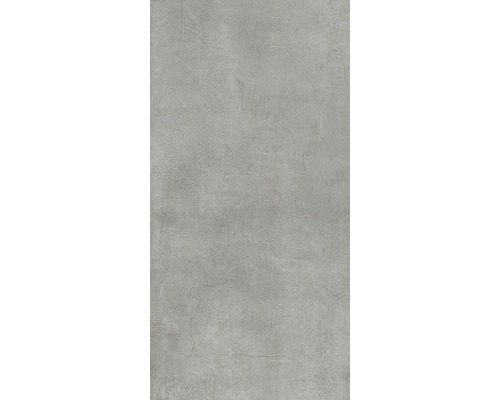 Carrelage pour sol et mur en grès cérame fin Smot gris 30x60 cm