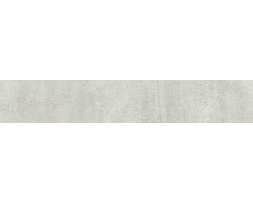 Carrelage de plinthe Smot blanc 7x60 cm