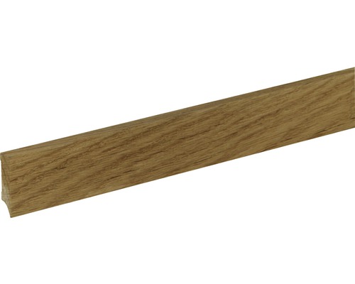 Sockelleiste S0402 Eiche lackiert 12x40x2400 mm Holzsockelleiste