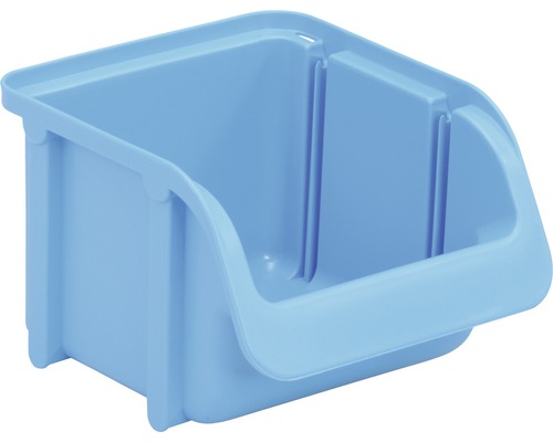 Hünersdorff Boîte taille 1 plastique bleu Boîte de rangement en plastique