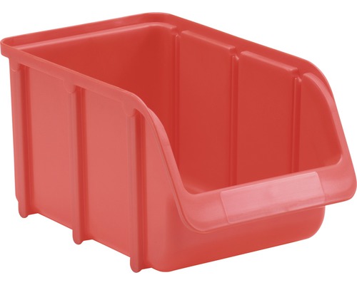Hünersdorff Boîte ouverte taille 3 plastique rouge