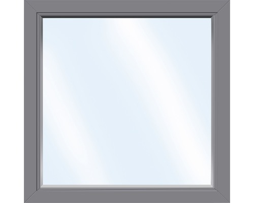 Kunststofffenster Festelement ARON Basic weiss/anthrazit 550x400 mm