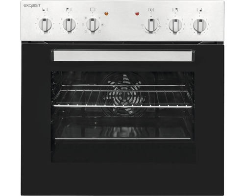 Four électrique encastrable Exquisit avec boutons de commande et cavité du four
