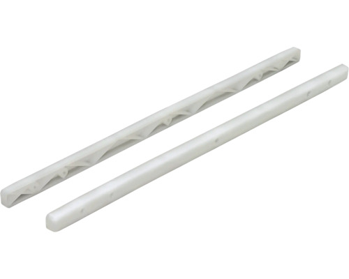 Coulisse pour tiroir Hettich plastique 385 mm blanc 2 pièces