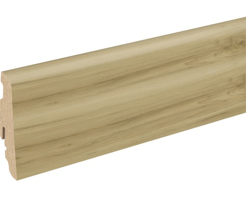 Plinthe SKANDOR cœur de hêtre FOBU110 FU60L 19 x 58 x 2400 mm Plinthe en bois