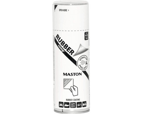 Maston Film à pulvériser RUBBERcomp blanc 400 ml