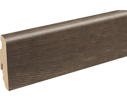 Plinthe SKANDOR chêne III FOEI815 FU60L 19 x 58 x 2400 mm Plinthe en bois avec grain de bois