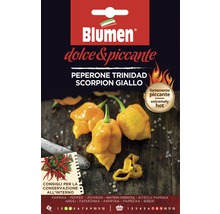 Blumen Sachet de graines de poivron Trinidad Scorpion Giallo