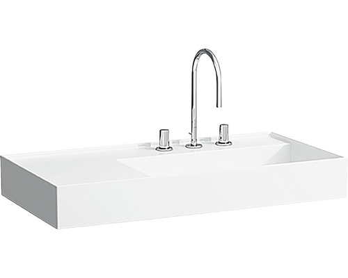 Meuble-lavabo Laufen KARTELL blanc 90x46 mm