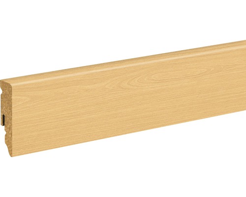 Plinthe SKANDOR érable FOAH036 FU62L 15 x 58 x 2400 mm Plinthe en bois