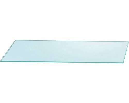 Tablette en verre transparent 50x14 cm