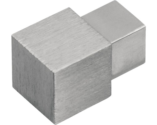 Aussenecke Dural Squareline DPSA 1162-SF-Y Aluminium silber 11 mm Inhalt 2 Stück Eckverbinder aus Metall