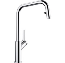 Robinet de cuisine en métal avec mitigeur monocommande