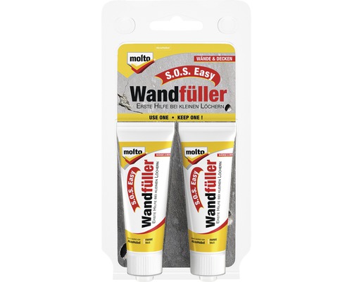 Molto S.O.S. Easy Wandfüller weiss 2x 20 ml