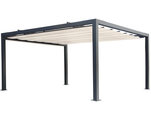 Pergola mit Lamellendach für den Garten oder die Terrasse