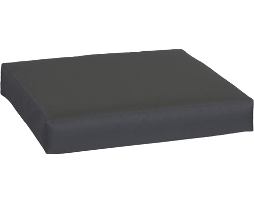 Loungekissen für Sitzfläche Premium 80x60 cm Polyester anthrazit