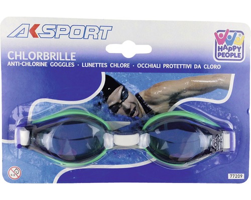 Lunettes de natation dans l''emballage