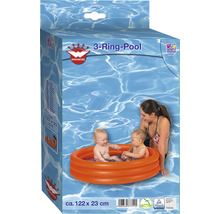 Verpackung eines Planschbeckens mit drei Ringen, circa 122 x 23 cm