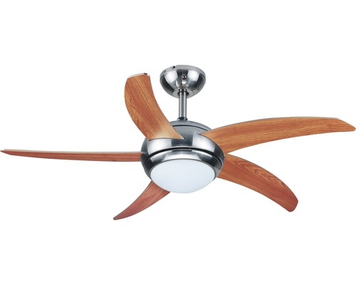 Ventilateur de plafond Madeira Matinal avec télécommande Ø 112 cm acier inoxydable