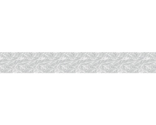 Crédence de cuisine mySpotti Splash Fronda feuilles 4500 x 600 mm SP-F3-1266 Papier peint avec motif de feuilles