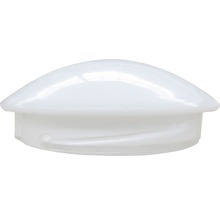 Capuchon en plastique blanc
