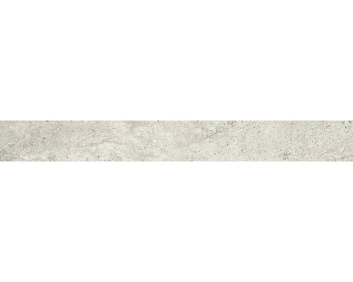 Carrelage de plinthe Quarry blanc 7x60 cm