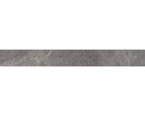 Carrelage de plinthe Aspen anthracite 7.2x62 cm