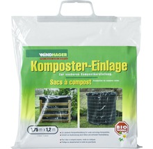 Sacs à compost Windhager 1,75 m x 1,2 m pour revêtement de composteur