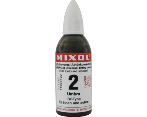 Mixol Universal Abtönkonzentrat Umbra für Innen- und Aussenbereich