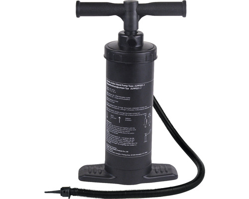 Pompe à air à double action pour objets gonflables