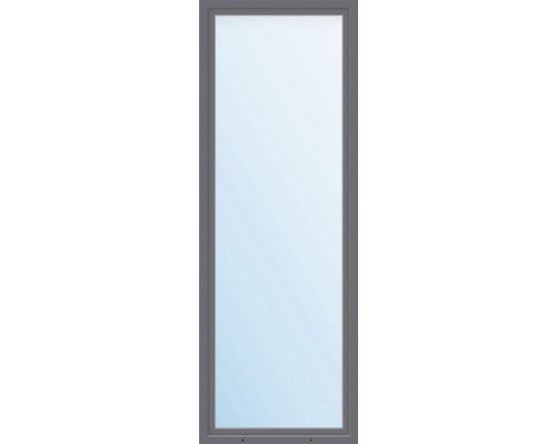 Kunststofffenster ARON Basic weiss/anthrazit 500x1400 mm DIN links