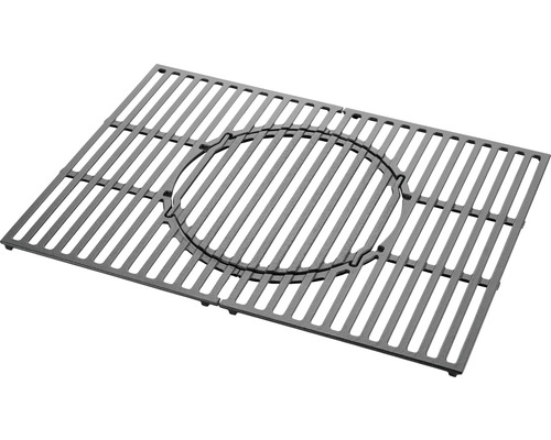 Grille de barbecue avec découpe ronde