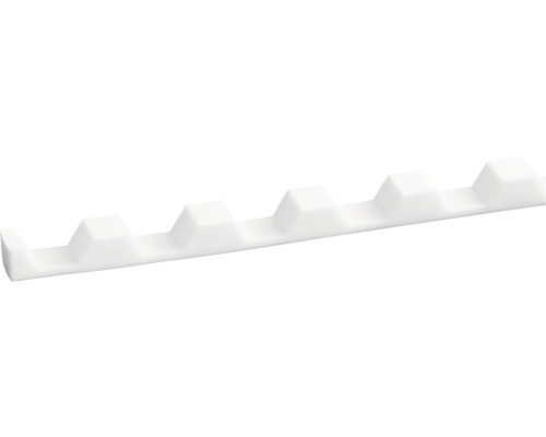 Baguette d'étanchéité profilée Gutta trapézoïdale 70/18 blanc longueur 760 mm paquet = 10 pièces