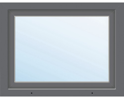 Fenêtre en plastique ARON Basic 1 vantail blanc/anthracite 850x600 mm tirant droite Fenêtre en plastique ARON Basic 1 vantail blanc/anthracite 850x600 mm tirant droite