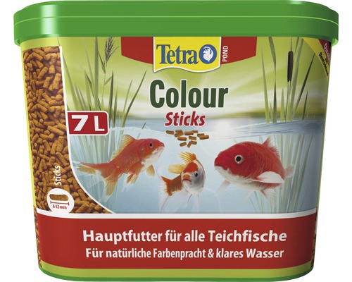 Tetra Pond Colour Sticks Nourriture pour bassins de jardin 7 l