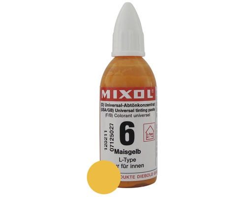 MIXOL® Abtönkonzentrat 6 maisgelb 20 ml MIXOL® Abtönkonzentrat 6 maisgelb 20 ml