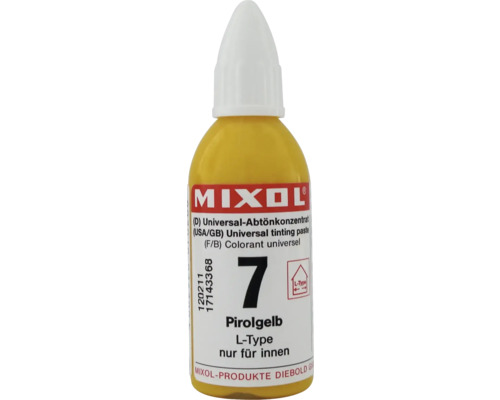 Pâte colorante universelle Mixol Pirolgelb L-Type pour l''intérieur