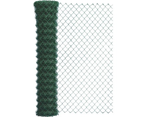 4-Eckgeflecht ALBERTS Maschenweite 60 mm 25 x 1,5 m grün Aufgerollter Maschendrahtzaun
