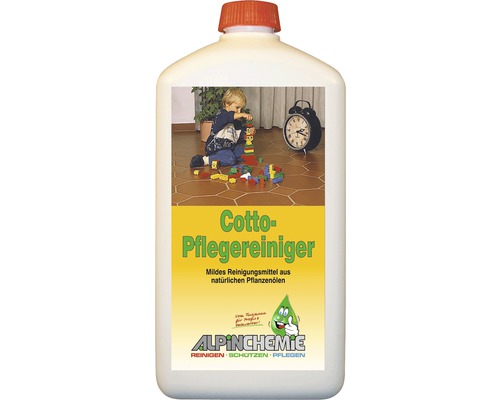 Nettoyant soin pour terre cuite AlpinChemie 1 l Bouteille de nettoyant d''entretien Cotto