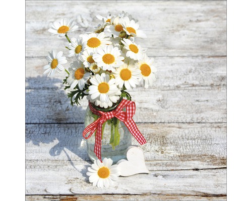 Photo sous verre Marguerite I 30x30 cm
