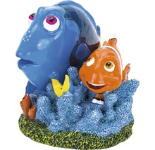 Décoration d'aquarium Le Monde de Dory - Dory & Marlin sur corail gros 8 cm