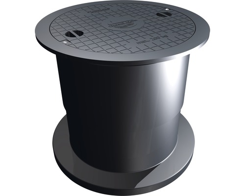 Schachtabdeckung mit Revisionsschacht