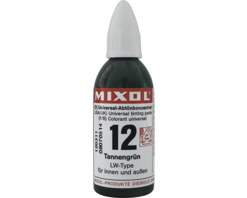 Mixol Colorant universel concentré vert sapin, numéro de teinte 12
