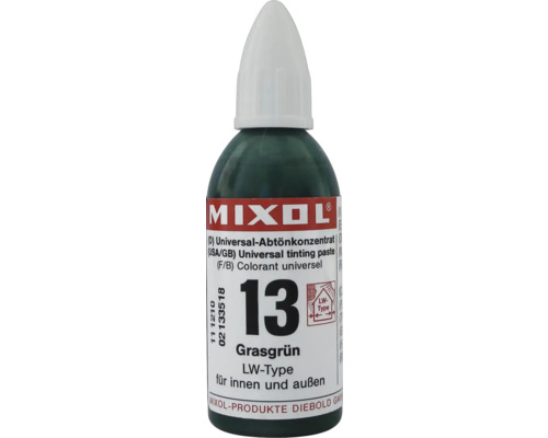 Mixol Universal Abtönkonzentrat Grasgrün für Innen und Außen